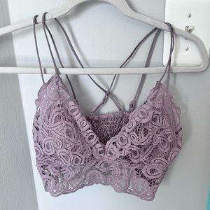 PINK Light Purple/Pink Bralette